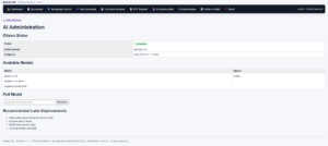 Quality System AI Settings Screen v0.4x